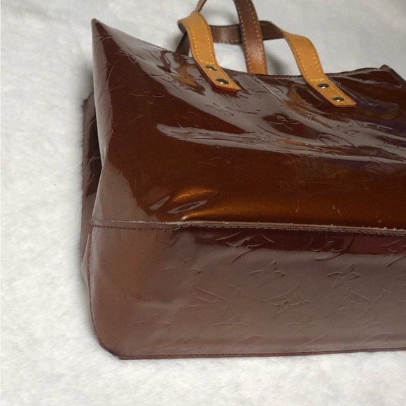 Louis Vuitton Vintage Authentic Monogram Bronze Vernis Tote;Date Code:MI0011 - Picture 14 of 16